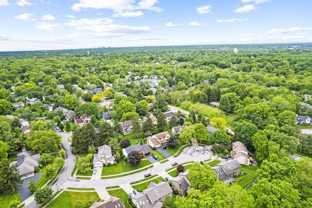 1009 Tall Tree Ct, Westerville, OH 43081 - aerial perspective of suburban area with a forest
