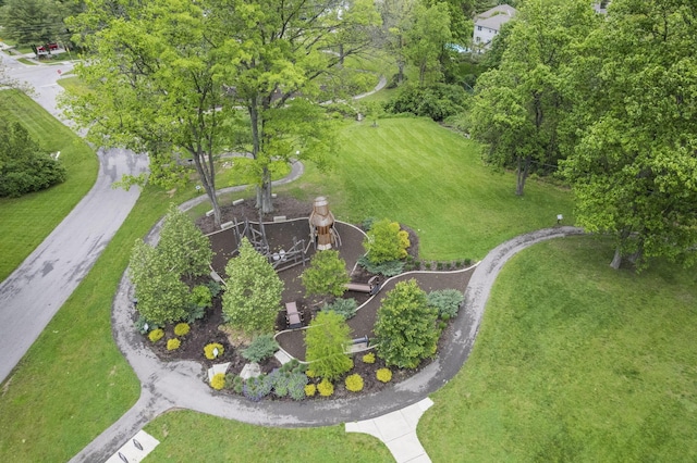 1009 Tall Tree Ct, Westerville, OH 43081 - aerial view of property and surrounding area featuring a tree filled landscape