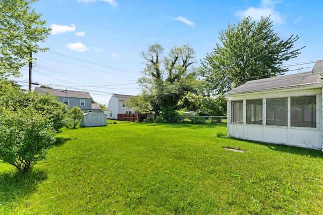 4818 Manitoba Rd, Columbus, OH 43229 - view of yard with a sunroom