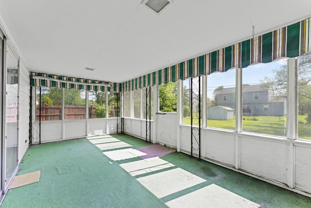 4818 Manitoba Rd, Columbus, OH 43229 - view of unfurnished sunroom