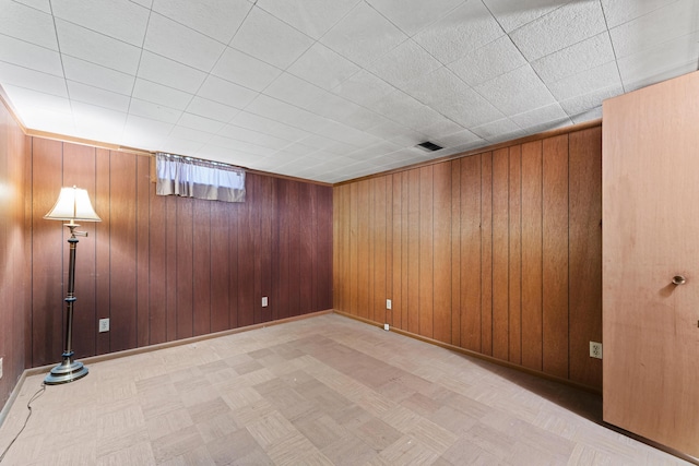 4818 Manitoba Rd, Columbus, OH 43229 - empty room featuring wooden walls and baseboards