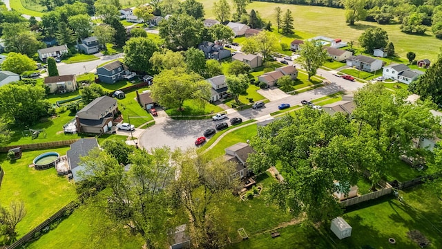 651 Dovalon Pl, Galloway, OH 43119 - aerial perspective of suburban area