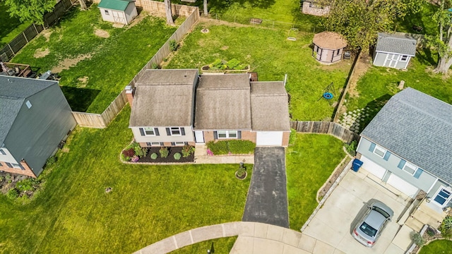 651 Dovalon Pl, Galloway, OH 43119 - drone / aerial view