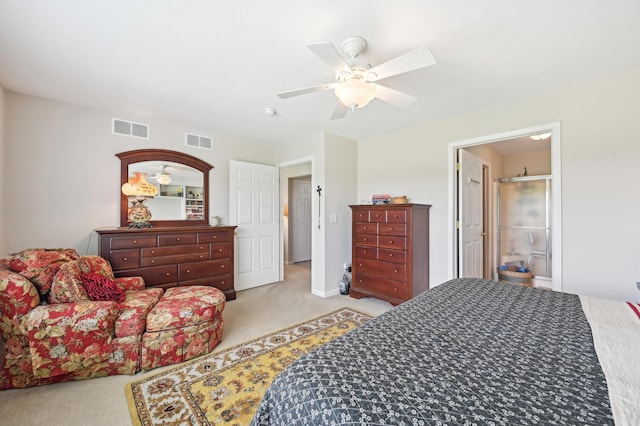 15301 Gandy Eddy Rd, Marysville, OH 43040 - bedroom featuring carpet flooring and ceiling fan