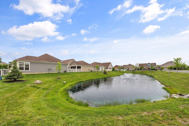 5568 Lexington Dr, Hilliard, OH 43026 - water view with nearby suburban area