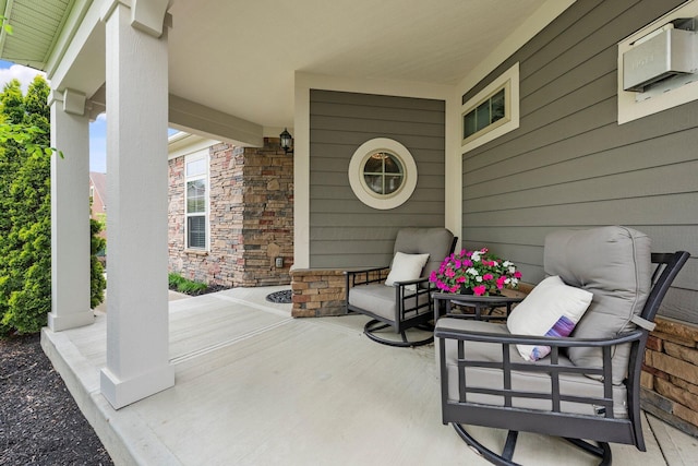 5568 Lexington Dr, Hilliard, OH 43026 - view of porch
