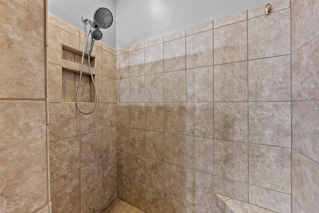 5568 Lexington Dr, Hilliard, OH 43026 - bathroom view of a tile shower