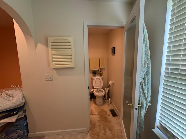 310 Abbey Ave, Lithopolis, OH 43136 - bathroom with baseboards and toilet