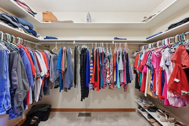 8628 N Spring Ct, Pickerington, OH 43147 - walk in closet featuring carpet