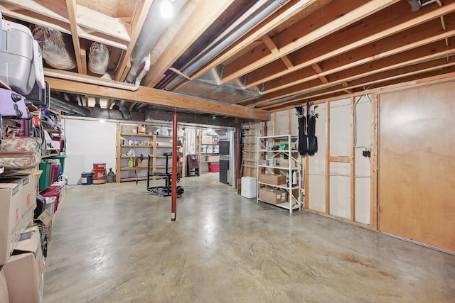 8628 N Spring Ct, Pickerington, OH 43147 - view of unfinished below grade area