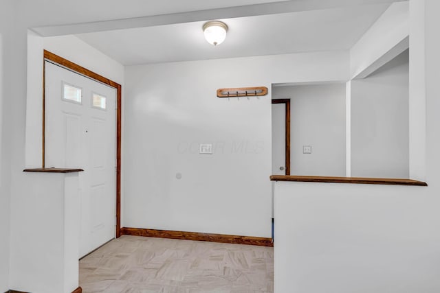 3350 Cameron St, Grove City, OH 43123 - foyer entrance with baseboards