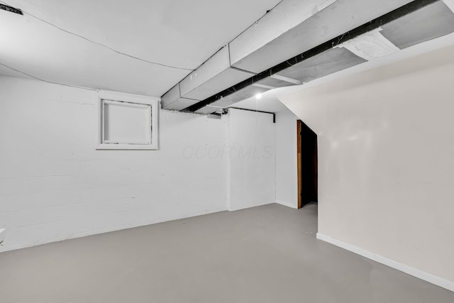 3350 Cameron St, Grove City, OH 43123 - finished below grade area with baseboards