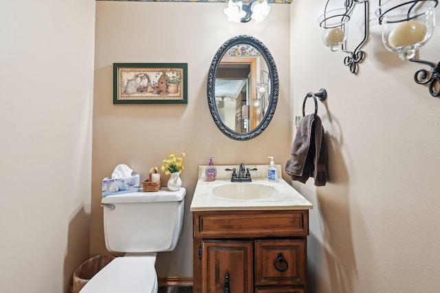 8177 Maugham Dr, Reynoldsburg, OH 43068 - half bathroom with toilet and vanity