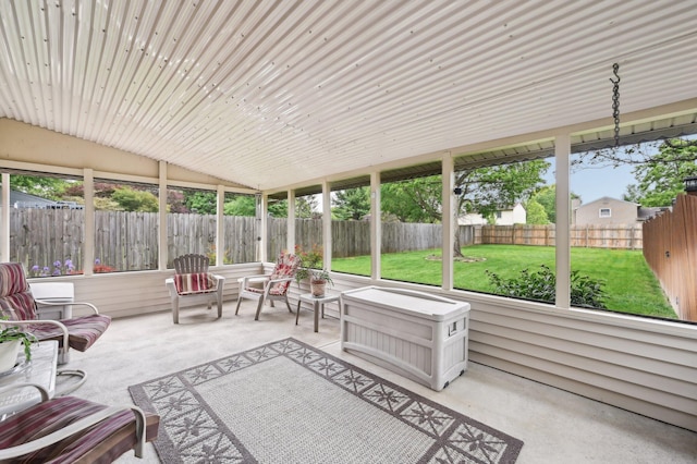 8177 Maugham Dr, Reynoldsburg, OH 43068 - sunroom / solarium with lofted ceiling