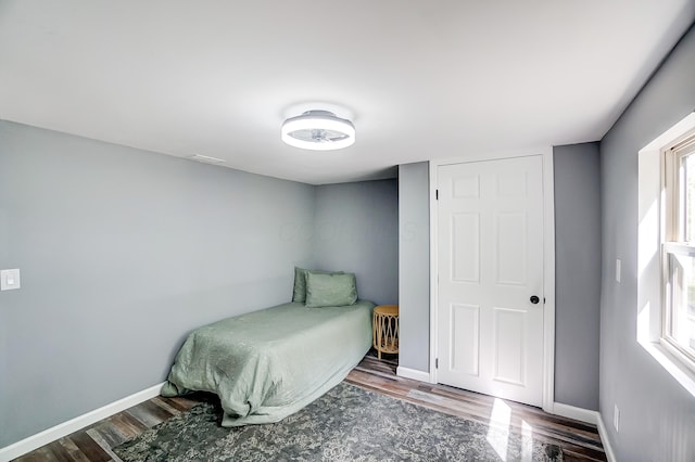 12323 Ringer Ln, Leesburg, OH 45135 - bedroom with wood finished floors and baseboards