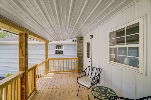 12323 Ringer Ln, Leesburg, OH 45135 - view of wooden terrace