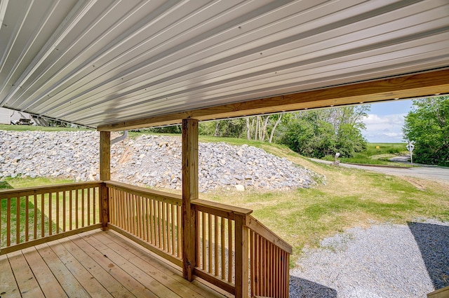 12323 Ringer Ln, Leesburg, OH 45135 - view of deck
