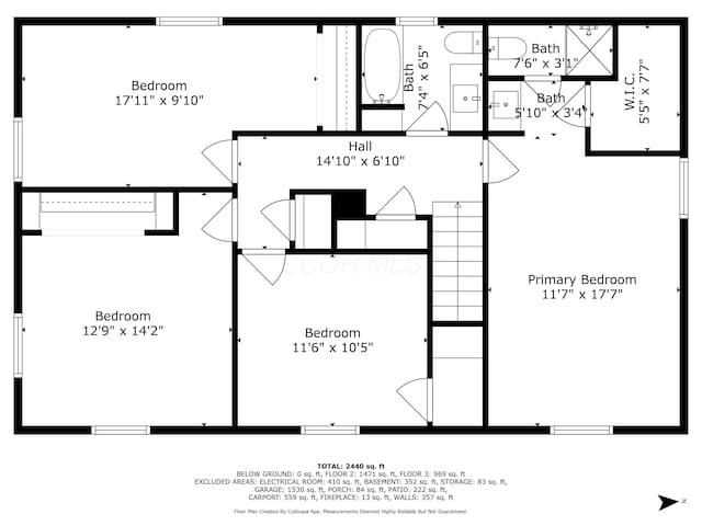 11831 Woodbridge Ln NW, Baltimore, OH 43105 - home floor plan
