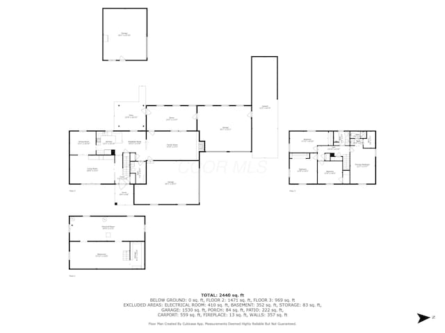 11831 Woodbridge Ln NW, Baltimore, OH 43105 - floor plan / room layout