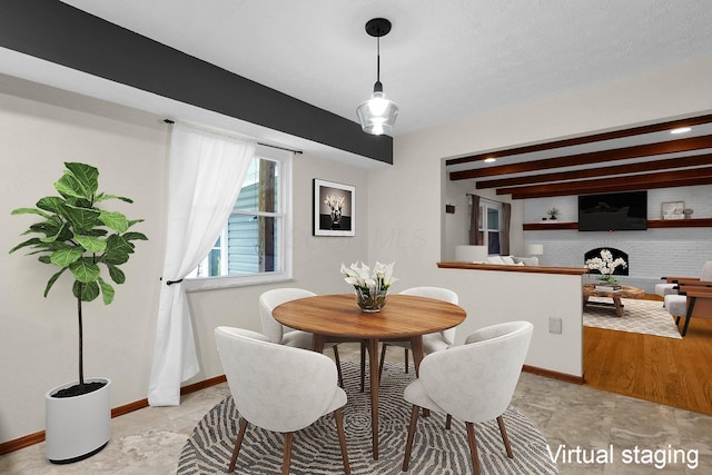 11831 Woodbridge Ln NW, Baltimore, OH 43105 - dining room with baseboards