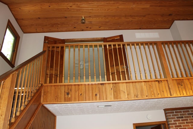 387 Mohican Ln, Sugar Grove, OH 43155 - detailed view of a smoke detector and wooden ceiling