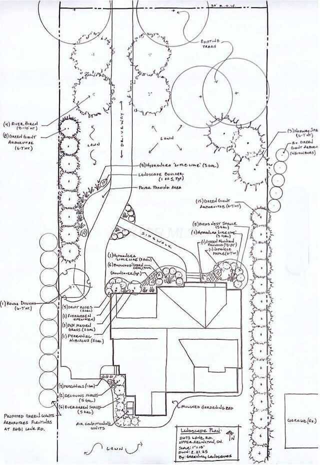 2673 Lane Rd, Columbus, OH 43220 - parcel map