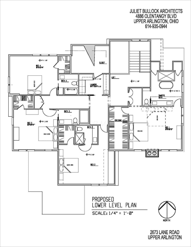 2673 Lane Rd, Columbus, OH 43220 - floor plan / room layout