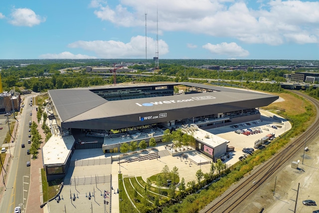 251 Daniel Burnham Sq Unit 703, Columbus, OH 43215 - drone / aerial view