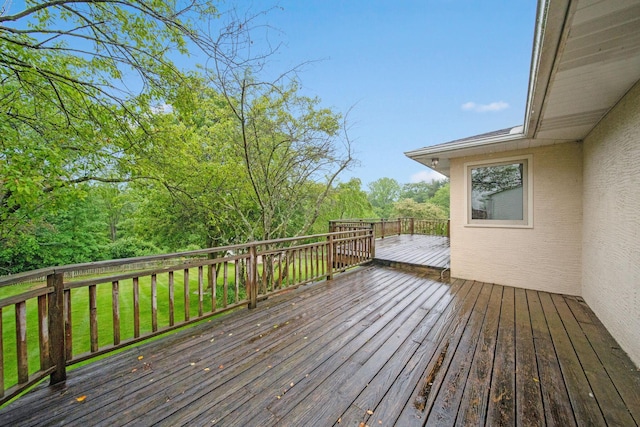 2580 Applewood Ln NE, Lancaster, OH 43130 - view of wooden deck
