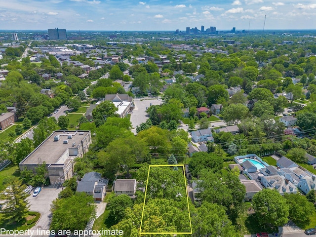 2008 N Edgemont Rd, Upper Arlington, OH 43212 - aerial overview of property's location with property boundaries highlighted
