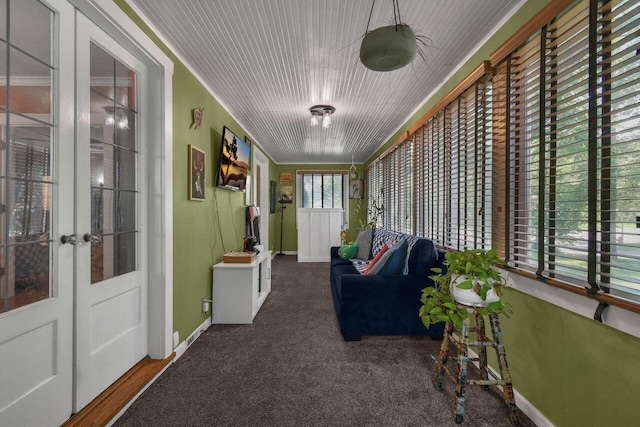 297 S James Rd, Columbus, OH 43213 - sunroom / solarium with french doors