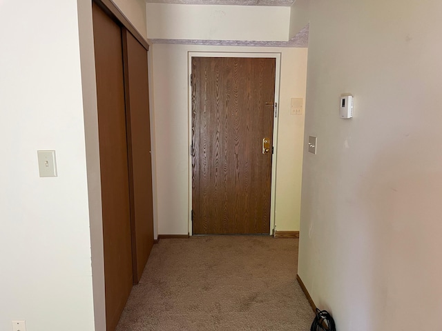 3965 Karl Rd Unit 200, Columbus, OH 43224 - corridor featuring carpet flooring and baseboards