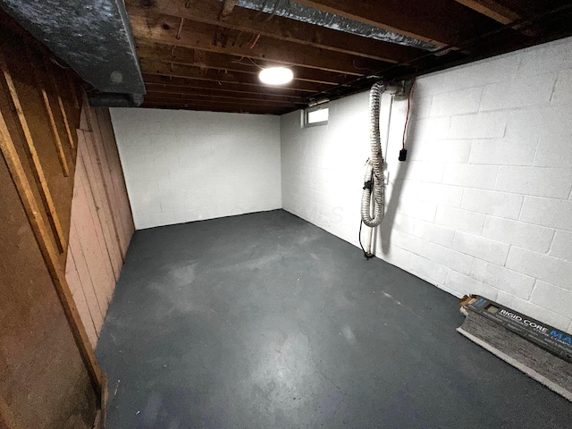 239 Maplewood Ave, Columbus, OH 43213 - basement featuring concrete block wall