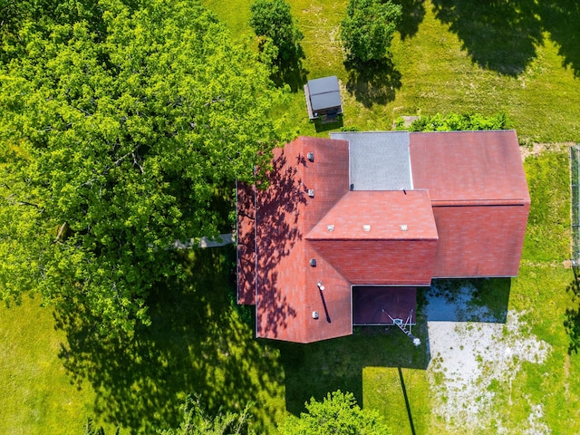 4842 State Route 734, Jeffersonville, OH 43128 - aerial view of property and surrounding area