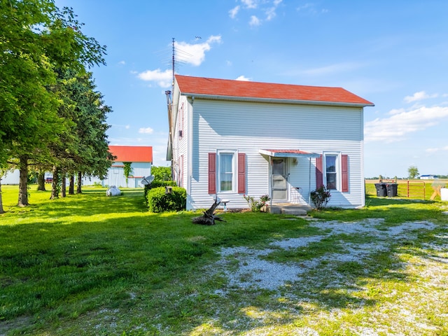 4842 State Route 734, Jeffersonville, OH 43128 - view of rear view of house