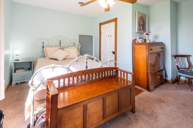 4842 State Route 734, Jeffersonville, OH 43128 - bedroom featuring light colored carpet and baseboards