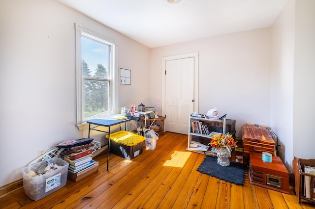4842 State Route 734, Jeffersonville, OH 43128 - misc room featuring wood-type flooring
