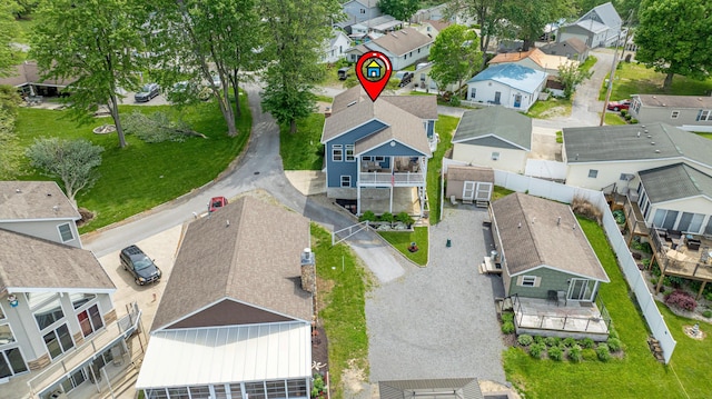 11177 Sassafrass Rd, Lakeview, OH 43331 - aerial view of residential area