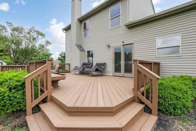 5409 Wellcrest Ct, Galloway, OH 43119 - view of wooden terrace
