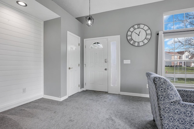9556 Ireland Ct, Powell, OH 43065 - carpeted entryway featuring baseboards