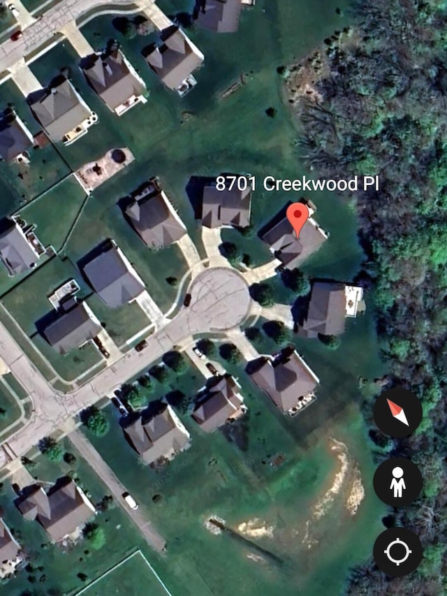 8701 Creekwood Pl, Canal Winchester, OH 43110 - view of property location with nearby suburban area