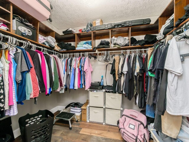 7121 Briarcliff Rd, Reynoldsburg, OH 43068 - spacious closet with wood finished floors