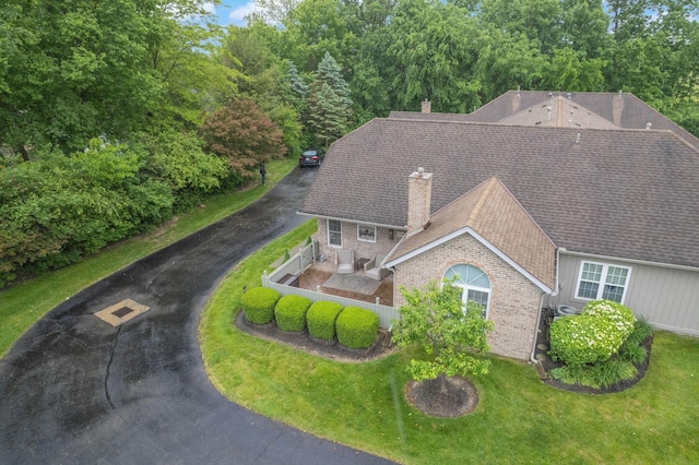 2348 Willowside Ln, Grove City, OH 43123 - aerial view of property and surrounding area
