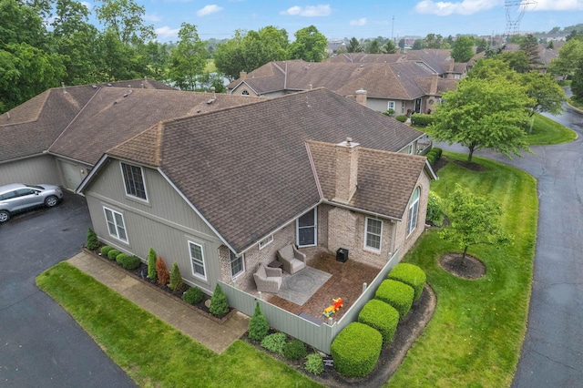 2348 Willowside Ln, Grove City, OH 43123 - aerial perspective of suburban area