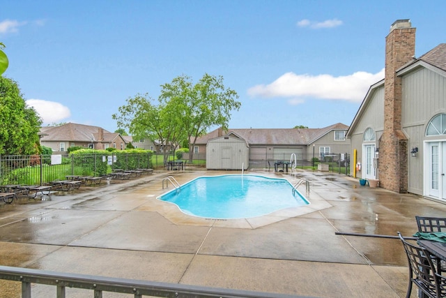 2348 Willowside Ln, Grove City, OH 43123 - community pool featuring a patio and a residential view