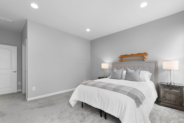 6051 Limewood Dr, Westerville, OH 43081 - carpeted bedroom with recessed lighting and baseboards