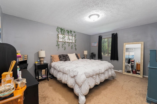 1392 Brenthaven Pl, Columbus, OH 43228 - bedroom featuring light colored carpet and a textured ceiling