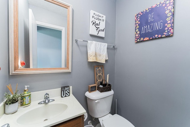 1392 Brenthaven Pl, Columbus, OH 43228 - half bath featuring vanity and toilet