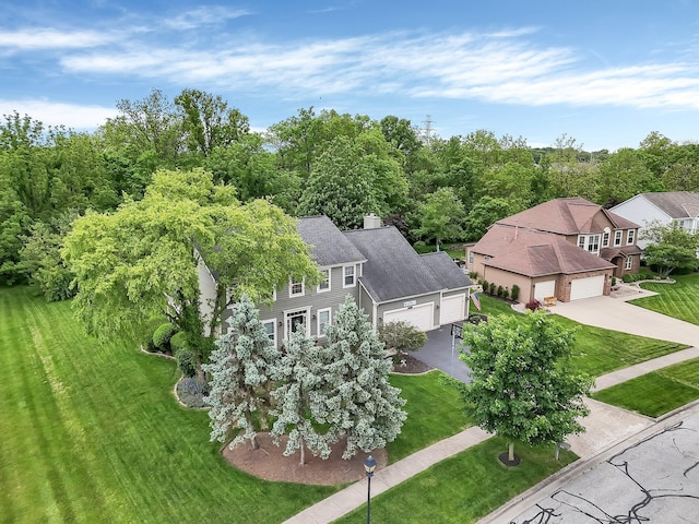 6101 Parkmeadow Ln, Hilliard, OH 43026 - view from above of property