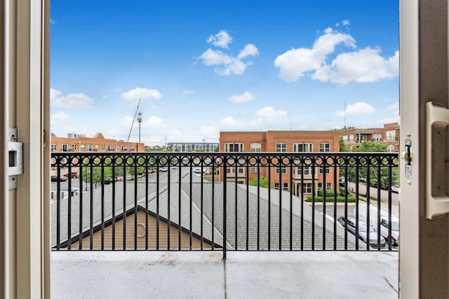 539 W 1st Ave Unit 308, Columbus, OH 43215 - balcony with a residential view